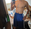 阿迪達斯adidas無(wú)袖籃球服單件學(xué)生男款籃球背心 團隊DIY定制可印字印號 藍白雙面短褲BK0054  M(175/96A) 曬單實(shí)拍圖