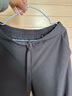 優(yōu)衣庫女裝針織廓形長(cháng)褲快干速干吸汗高腰彎刀鐮刀褲479688 08 深灰色 L /160/72A 曬單實(shí)拍圖