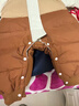 富羅迷（follow me）寶寶羽絨服冬裝衣服寶寶羽絨連體衣滿(mǎn)月百天連帽白鴨絨保暖外出 DY-2411001 米色羽絨服 66 默認尺碼24 曬單實(shí)拍圖