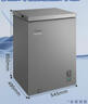 美的（Midea）100升小冰柜家用冷藏冷凍兩用一級節(jié)能-30度速凍茶葉保鮮柜小型冷柜冰箱BD/BC-100KMF(E)國家補貼 曬單實拍圖