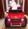 福兒寶（FUERBAO）奔馳授權(quán)兒童電動(dòng)車六驅(qū)可坐大人遙控玩具車小孩寶寶雙人越野送禮 六驅(qū)軟胎紅+后備箱+雙皮座雙油門 曬單實(shí)拍圖