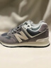NEW BALANCE NB574官方男鞋女鞋情侶鞋夏季透氣網鞋拼接復古潮流休閑運動鞋 灰色 U574UL2 39.5 腳長24.5 曬單實拍圖