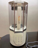 摩飛電器（Morphyrichards）破壁機(jī) 家用1.5L多功能柔音豆?jié){機(jī)加熱全自動榨汁機(jī)攪拌機(jī) 3-4人預(yù)約保溫隔音降噪輔食機(jī)MR8201白 曬單實(shí)拍圖