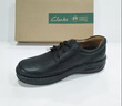 Clarks其樂(lè )男鞋真皮氣墊皮鞋新款系帶鞋軟厚底手工加肥頭層牛皮大碼男鞋 黑色 40 曬單實(shí)拍圖