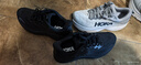 HOKA ONE ONE男款克利夫頓CLIFTON 10輕量透氣緩震跑步鞋 BBLC-黑色 42.5 （US9  42 2/3） 曬單實(shí)拍圖