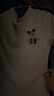 優(yōu)衣庫(kù)女裝UT Disney印花短袖T恤迪士尼米奇辣妹風(fēng)480837 01 乳白色 S /155/80A 曬單實(shí)拍圖