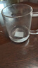 富光高硼硅玻璃杯花茶杯子單層果汁杯牛奶杯帶把帶刻度水杯男女 曬單實拍圖