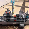 尚韻航空母艦樂(lè )高積木玩具兒童拼裝軍事模型男孩女孩生日禮物6-8-12歲 曬單實(shí)拍圖