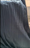 優(yōu)衣庫女裝雪紡長(cháng)裙/層疊顯瘦半身裙裙子479011 09 黑色 L /160/72A 曬單實(shí)拍圖