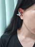 伊燦超閃水鉆蝴蝶無(wú)耳洞耳夾女獨特氣質(zhì)小眾高級感耳飾2025新款耳骨夾 水鉆蝴蝶耳夾一對裝 曬單實(shí)拍圖
