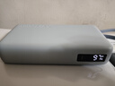 小米（MI）【3C認(rèn)證】自帶線充電寶20000 67W 淺藍(lán)色 可上飛機(jī)/火車 可充手機(jī)平板筆記本耳機(jī) iPhone安卓可用 曬單實(shí)拍圖