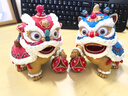 銅師傅《獅舞吉祥》客廳 桌面 銅獅子擺件 家居裝飾工藝品 曬單實(shí)拍圖