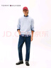 TOMMY HILFIGER【柔軟抓絨】25秋冬新款男裝美式休閑通勤簡(jiǎn)約純色圓領(lǐng)衛衣 藏青色DW5 XS （推薦：100-120斤） 曬單實(shí)拍圖