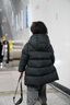 帕西爺爺兒童羽絨服加厚中長(cháng)款2025新款外套寶寶嬰男女大防風(fēng)保暖冬裝 黑色 120 cm（充絨量138g） 曬單實(shí)拍圖