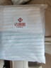 潔麗雅（Grace）毛巾家紡 經(jīng)典條紋系列新疆棉洗臉強吸水面巾二條裝 蘭/棕 曬單實(shí)拍圖