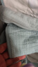 全棉時(shí)代睡衣【100%棉空氣褶皺紗夾棉暖而不悶】男女士家居服情侶套裝 曬單實(shí)拍圖