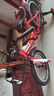 鳳凰（Phoenix）兒童自行車(chē)寶寶腳踏車(chē)兒童折疊自行車(chē)3-8歲童車(chē)  中國紅 18寸 曬單實(shí)拍圖