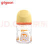 貝親（Pigeon）奶瓶新生嬰兒玻璃材質(zhì)寬口徑奶瓶自然實(shí)感第3代 160ml 0-1月 帶ss奶嘴（彩繪版） 曬單實(shí)拍圖