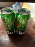 喜力啤酒/Heineken  經(jīng)典罐裝11.4度 喜力經(jīng)典 500mL 6罐 【無原箱】 曬單實拍圖