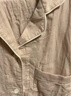 無(wú)印良品（MUJI）女式 無(wú)側縫雙層紗織 睡衣 家居服套裝  粉紅色條紋5A XL 曬單實(shí)拍圖