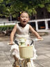 紫榕兒童自行車(chē)3-6歲卡皮bala自行車(chē)兒童單車(chē)小孩6-10歲童車(chē)自行車(chē) 卡皮bala黃【彩胎輻條版】帶后座 16寸適合100-120cm 曬單實(shí)拍圖
