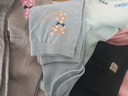 莫代爾10雙襪子女100%純棉吸汗透氣防臭女士中筒襪春秋季純棉襪可愛少女 【小熊字母款+圓點小貓款】 10雙 均碼 【34-39碼】100%純棉女襪 曬單實拍圖