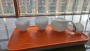 金鑲玉素燒冰種西施壺 家用茶壺陶瓷喝茶泡茶壺功夫茶具 白露 曬單實拍圖