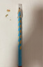 思筆樂(lè)（STABILO）洞洞筆鉛筆6支 兒童三角桿鉛筆 特粗桿 易抓握 小學(xué)生文具兒童啟蒙矯姿鉛筆練字筆天藍(lán)色322/02HB 曬單實(shí)拍圖