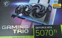 微星（MSI）魔龍 GeForce RTX 5070 Ti 16G GAMING TRIO OC AI推理 電競游戲設(shè)計(jì)智能學(xué)習(xí)獨(dú)立顯卡 曬單實(shí)拍圖