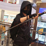 芭麥圖2024十年之約張起靈cos服連帽衛衣 開(kāi)衫拉鏈外套小哥同款上衣情侶 黑色 加絨 M 曬單實(shí)拍圖