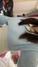 南木熊毛衣女秋季新款女裝針織2025年韓版洋氣減齡感鹽系港風(fēng)休閑慵懶風(fēng) 藍白兩件套M【80-120斤】 曬單實拍圖