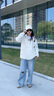 班尼路（Baleno）連帽夾克外套女2025新款戶(hù)外登山旅行防風(fēng)防雨男女同款工裝上衣服 曬單實(shí)拍圖