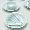 漢茗景德鎮青瓷碗具套裝高檔釉下彩簡(jiǎn)約喬遷送禮餐具厚實(shí)家用碗盤(pán)整套 曬單實(shí)拍圖