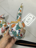 小玉經(jīng)典兒童飛盤(pán)三件套幼兒園布藝軟飛盤(pán)沙包尾巴厚帆布手工親子戶(hù)外玩具 白恐龍（三件套） 曬單實(shí)拍圖
