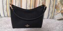 蔻馳（COACH）【品牌直供】禮物L(fēng)AUREL女士單肩手提腋下包黑色CR148IMBLK 曬單實(shí)拍圖