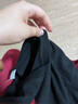 ZGLGY定制t恤印logo工作服班服印圖字速干體恤文化衫純棉T衣服短袖訂制 黑色 3XL 曬單實(shí)拍圖