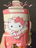 Next Kiss英國聯(lián)名Hello Kitty保溫杯水杯新款高顏值女生日禮物凱蒂貓杯子 凱蒂貓咖啡杯 曬單實(shí)拍圖