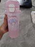 迪士尼（Disney）兒童水杯夏季耐摔大容量杯子雙飲口直飲杯戶外塑料杯學(xué)生上學(xué)專用 曬單實(shí)拍圖