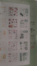 咔巴熊 高顏值透明手賬貼紙 100張國風不重復可愛咕卡貼畫套裝 詩畫如墨伴手禮 曬單實拍圖
