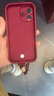孜泰 適用蘋(píng)果16手機殼iphone16小羊皮質(zhì)感保護套貼皮彩繪全包防摔本命年紅色軟殼【蝴蝶結-送掛繩】 曬單實(shí)拍圖
