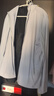 名創(chuàng)優(yōu)品（MINISO）防曬衣男夏季戶外遮陽大帽檐upf100+冰絲涼感皮膚衣服 淺灰 XL 曬單實拍圖