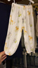 優(yōu)奇嬰兒防蚊褲寶寶夏裝初生幼兒褲子夏季薄款純棉夏天a類(lèi)大pp長(cháng)褲睡 曬單實(shí)拍圖