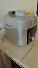 美的（Midea）小飛俠沸騰濃香雙模式電壓力鍋0氟0涂層雙膽高壓鍋5L智能預約家用煲湯4-6人煮飯煲E5825N輕音泄壓 曬單實(shí)拍圖
