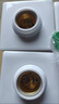 歐普銳陶瓷燈座 大功率E27螺口燈頭 防水耐高溫 led節能燈 明裝吸頂燈座 86型一體明裝燈座10個(gè)裝 曬單實(shí)拍圖