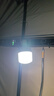 歐普（OPPLE）照明充電式LED燈泡地攤夜市擺攤超亮移動無線USB應急停電照明球泡 【單只】充電4W白光（無充電線） 曬單實拍圖