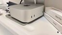 Apple/蘋(píng)果AI電腦/Mac mini迷你主機 M4銀色(10+10核) 16G 256G臺式電腦主機 MU9D3CH/A 曬單實(shí)拍圖