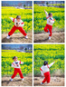 G.DUCKKIDS小黃鴨童裝哪吒衣服女童套裝夏季2025新款兒童夏裝小女孩短袖短褲 圖片色 100 建議2~3歲【 90-100cm】cm 曬單實(shí)拍圖
