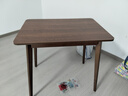 樂(lè )巴士書(shū)桌書(shū)架一體桌學(xué)生家用學(xué)習桌簡(jiǎn)易臥室小戶(hù)型實(shí)木腿電腦桌辦公桌 薦【實(shí)木桌腿】單桌原野色80*55 曬單實(shí)拍圖