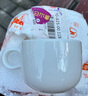 品聚德（PURJADE）家用骨瓷純白咖啡杯下午茶杯簡(jiǎn)約陶瓷咖啡杯碟牛奶早餐杯定制logo 骨瓷澳式咖啡杯（不帶碟） 曬單實(shí)拍圖