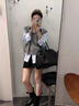 歌詩(shī)慧韓版麻花V領(lǐng)套頭針織馬甲女2025秋季新款女裝毛衣馬甲背心內搭 寬松麻花針織馬甲【灰色】 均碼 曬單實(shí)拍圖